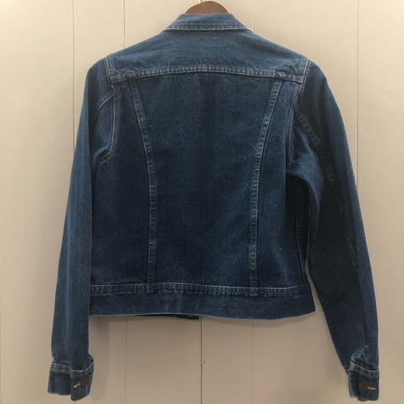Vintage LEE Sz S/M Denim Trucker Jean Jacket - Picture 3 of 12